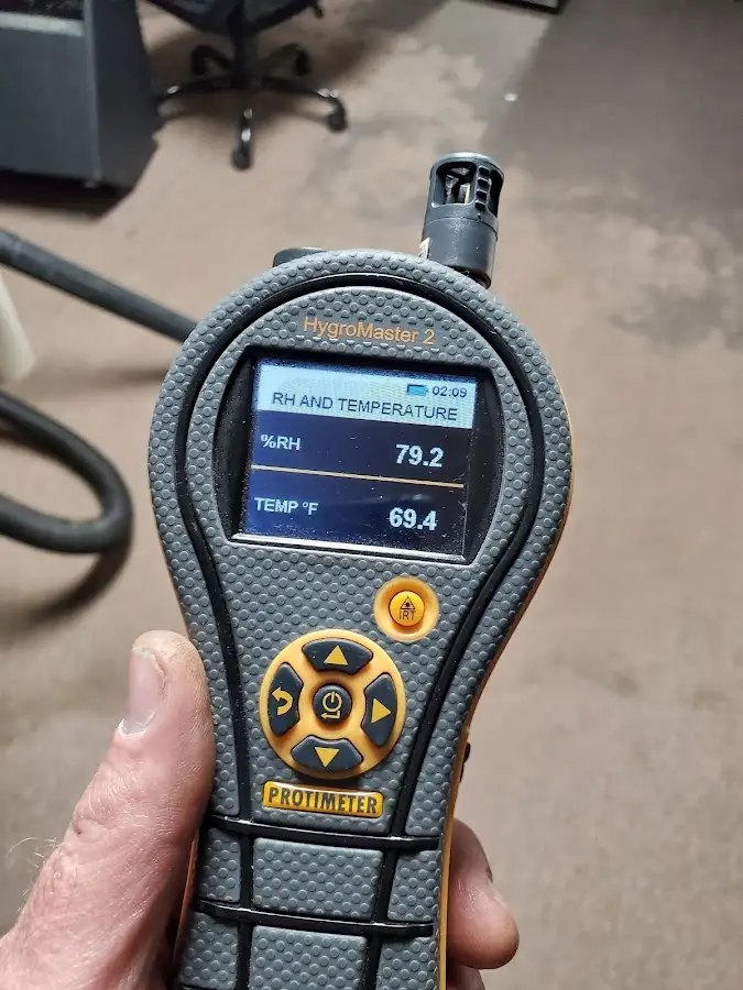 Moisture meter humidity assessment for Fire & Smoke Damage Restoration in Elizabeth